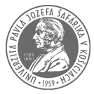 Университет Павла Йозефа Шафарика в Кошице лого
